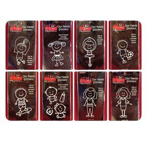 Lovett Our Family Stickers Die-Cut Decal Easy To Apply & Remove